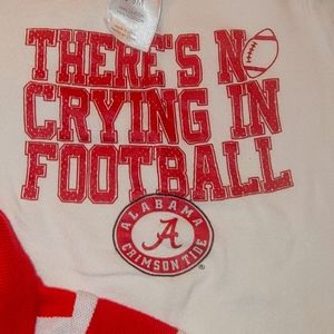 Baby boy Crimson Tide onesies